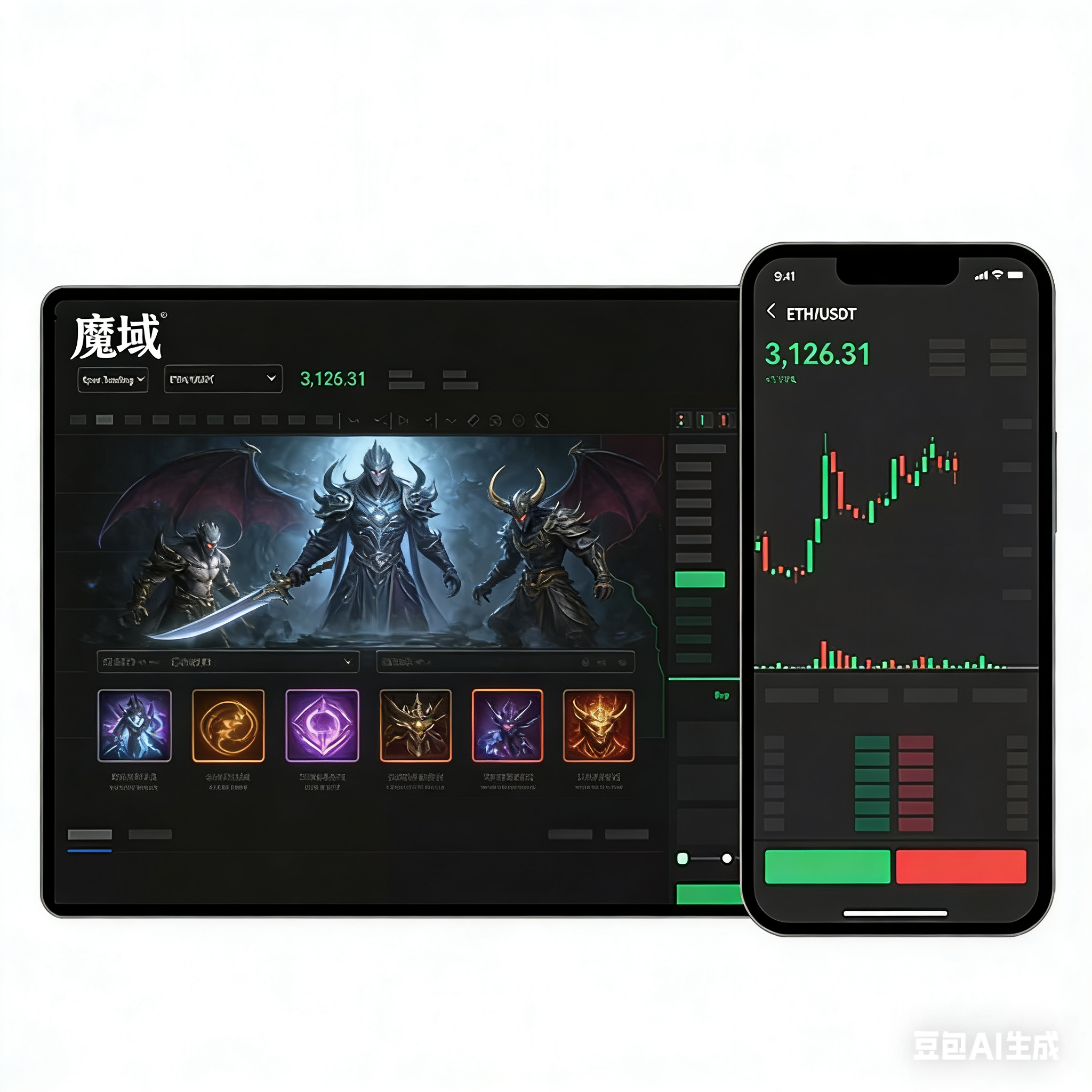 魔域SF交易行物价走势示意图